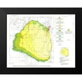 thumbnail image 2 of USGS 14x12 Black Modern Framed Museum Art Print Titled - San Juan Basin New Mexico Colorado - USGS 1959, 2 of 5