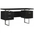 thumbnail image 1 of Bowery Hill 60" Computer Desk in Cappuccino Brown, 1 of 4