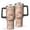 Pioneer Flower Floral-2, variant on 40oz Pioneer Flower Floral Print Pattern Insulated Tumbler with Handle, BPA-Free Leak Proof Lid and Straws, Double Wall Vacuum, Hot 12h/Cold 34h