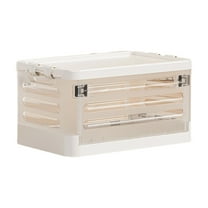 HBBKVI 17x11x9.5in Foldable Storage Box with Wheels Living Room Storage Box with Wheels Foldable Trolley Book Box Toy Classroom Storage Box Clothes Home Storage Box