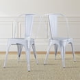 thumbnail image 1 of Steve Silver Musgraves Silver Metal Dining Chair, 1 of 5