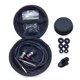 thumbnail image 1 of Auriculares con cable y reducción de ruido, HiFi, graves potentes, auriculares con micrófono para teléfono, PC, portátil, color negro, 1 of 12