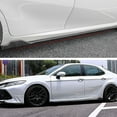 thumbnail image 6 of NINTE Side Skirts Extension Rocker Panel for 2018-2022 Toyota Camry Carbon Fiber Style PP, 6 of 10