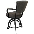 thumbnail image 2 of Miami 30" Metal Bar Stool - A Base - Plumley Cocoa - Black, 2 of 2