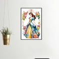 thumbnail image 2 of Hilo Algodón Bordado Punto Cruz Con Princesa Y 18CT 35x50cm, 2 of 9