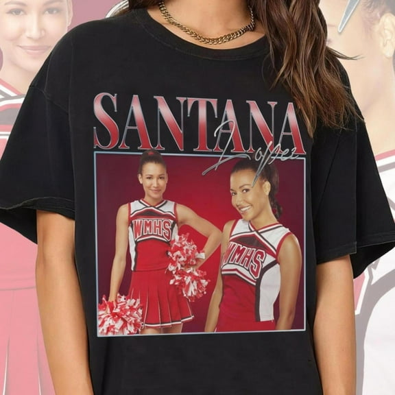 santana lopez shirt vintage 90s style, Unisex-Shirts
