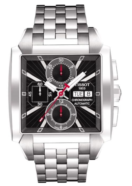 Tissot Quadrato Automatic Chronograph Mens Watch T0055141106100 -  Walmart.com