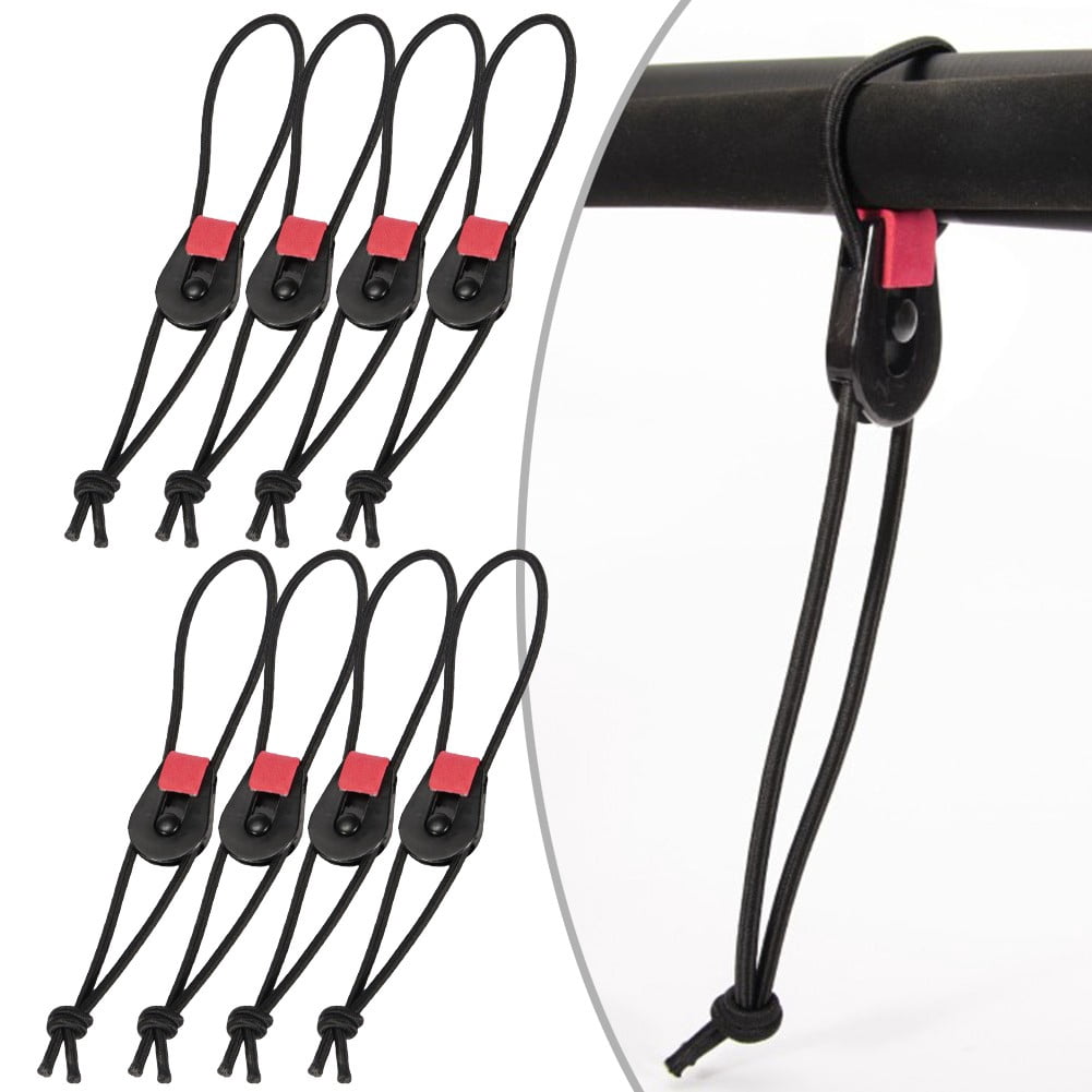 bungee cord type fishing pole ties 8Pc Fishing Pole Ties Quick Rod Tie Straps Fishing Rod Bungee Pole Wrap