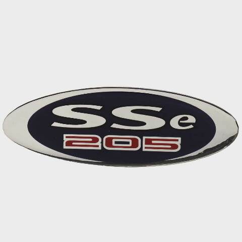 Chaparral Boat Raised Emblem Decal 208556 | 205 SSe Sticker Navy Blue Silver Red