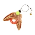 thumbnail image 2 of Cififendec Cat Wand Feather Refill Head, Bell Decor Teaser Heads without Pole for Interactive Kitten Playing, Indoor Cat Exercise Entertainment Accessory Use, 2 of 5