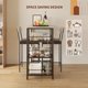 thumbnail image 4 of Garvee Juego de Comedor Alto 3 Piezas para 2 con Estante de 3 Niveles – Estilo Industrial, 4 of 8