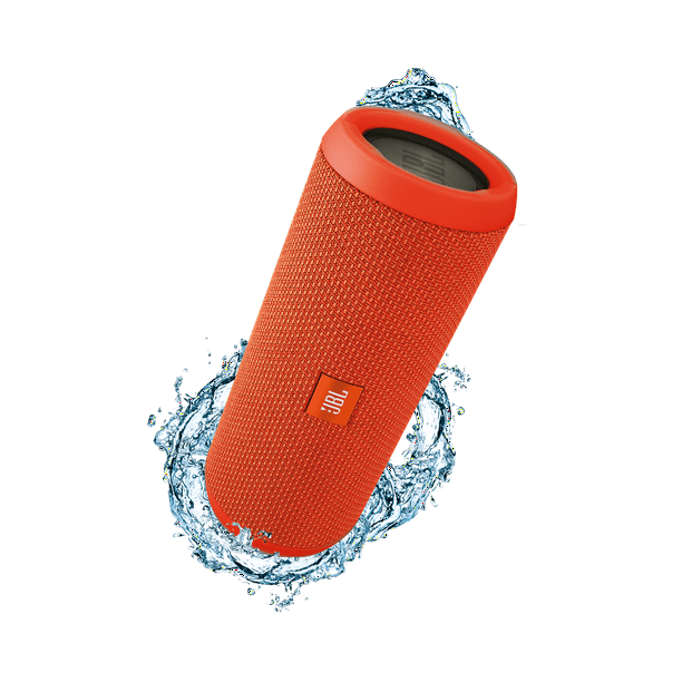 JBL Flip 3 Portable Bluetooth Speaker, Orange - Manufacturer -