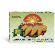 Angle View: Golden Krust Veggie Jamaican Patties, 5 oz