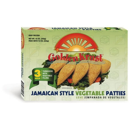 Golden Krust Veggie Jamaican Patties, 5 oz
