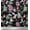 Fuschia Pink, variant on Soimoi Green Cotton Duck Fabric Bird,Leaves & Orchids Flower Print Fabric by The Yard 42 Inch Wide
