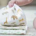 thumbnail image 2 of aden + anais essentials Cotton Washcloths, Tan Tanzania, Unisex, 3-pack, 2 of 3