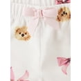 thumbnail image 3 of The Children's Place Baby & Toddler Girls Short Sleeve Teddy Bear PJs, Sizes 12M-5T, 3 of 4