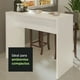 thumbnail image 5 of Mesa Auxiliar de Cocina Madesa 115cm Blanco, 5 of 5