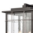 thumbnail image 3 of Elk Home Brewster 17'' High 2-Light Outdoor Sconce - Matte Black, 3 of 5