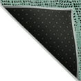 thumbnail image 3 of Addison Rugs Chantille Indoor/Outdoor Transitional Diamond Teal Washable Rectangle Rug, 2'6" x 3'10", 3 of 6