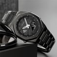 thumbnail image 3 of Men LED Quartz Watch Military Wristwatch Digital Watch Boy Steel Stopwatch, 3 of 5