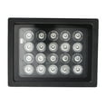 thumbnail image 4 of Luz de inundación Irfora Iluminador infrarrojo 20 piezas Array IR LEDS Iluminador IR Visión nocturna Gran angular Largo alcance Exterior Impermeable para cámara de seguridad CCTV Irfora Luz de inundación, 4 of 5