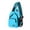 Blue, variant on AUDeals Sling Bag Crossbody Bag for Women, Waterproof Large Capacity Chest Bag Casual Messenger Bag, Versatile Crossbody Sling Bag for College Students Daily Use