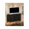 Home Styles Corner TV Stand in Antique Black Finish