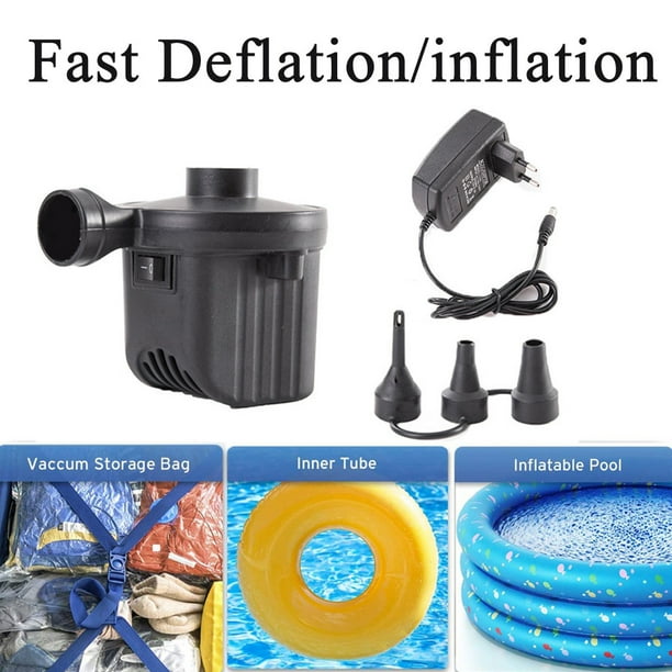 onlyliua Ofertas Del Día Bomba de 12 V para Colchones Inflables, Sofás, Piscinas, Flotadores, Bomba Portátil