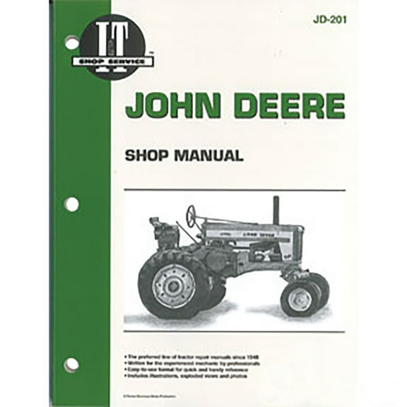 JD201 New Shop Manual For John Deere 320 330 40 420 430 440 720 730 80 820 830  