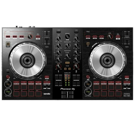 Pioneer DDJ-SB3 Compact Serato DJ Controller w/ 2-Channel Mixer &