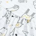 thumbnail image 6 of Zpanxa Toddler Girl Outfits Princess Dresses, Baby Girls Long Sleeve One-Piece Floral Print Skirt Casual Dress, Cotton Dresses White (12-18 Months), 6 of 7
