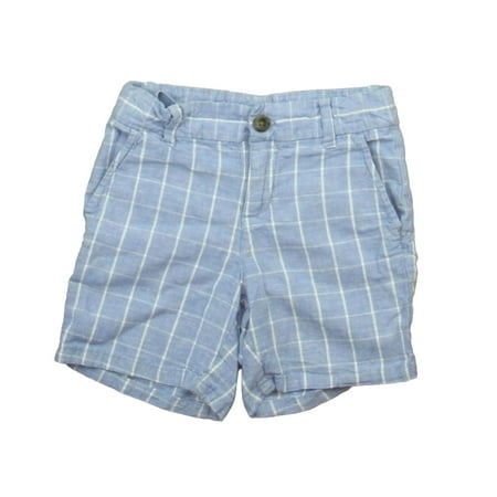 

Pre-owned Janie and Jack Boys Blue | White Shorts size: 4T