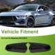 thumbnail image 2 of Reemplazo de tapa de espejo lateral izquierdo y derecho ABS de 1 par en negro brillante para Ford Mustang 2010-2014, 2 of 7