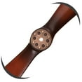 thumbnail image 3 of Sporty's Aviation Gifts Classic Wooden Propeller with Brass Edging, 6-Feet Long, Blue Tips, 3 of 7