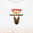 thumbnail image 4 of Inktastic German Shepherd Dog Lover Girls Baby Dress, 4 of 5