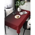 thumbnail image 6 of Black Red Ombre Table Cloth, Modern Abstract Art Gradient Waterproof Tablecloth for Rectangle Tables, Reusable Washable Fabric Table Cover for Restaurant Kitchen Dining Tables 54"x108", 6 of 6