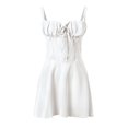 thumbnail image 5 of IWRICH Women's Summer Corset Mini Graduation Dress Lace up Backless A-Line Flowy Sundress Going out Trendy Party Dresses White XS, 5 of 6