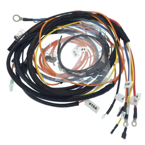 Wiring Harness Kit (Tractors with 1 Wire Alternator) Allis Chalmers D10 D12 Series I II