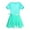 Lake Green, variant on YONGHS Kids Girls Ballet Dance Dress Gymnastics Leotard with Waistband Chiffon Tutu Skirt Lavender 10-12