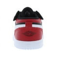 thumbnail image 3 of Nike Jordan 1 Low Alt Infant/Toddler Shoes Size 5, Color: Black/Gym Red/White, 3 of 5