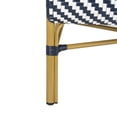 thumbnail image 7 of Safavieh Dandra Outdoor Modern Herringbone Rattan Settee, 7 of 7