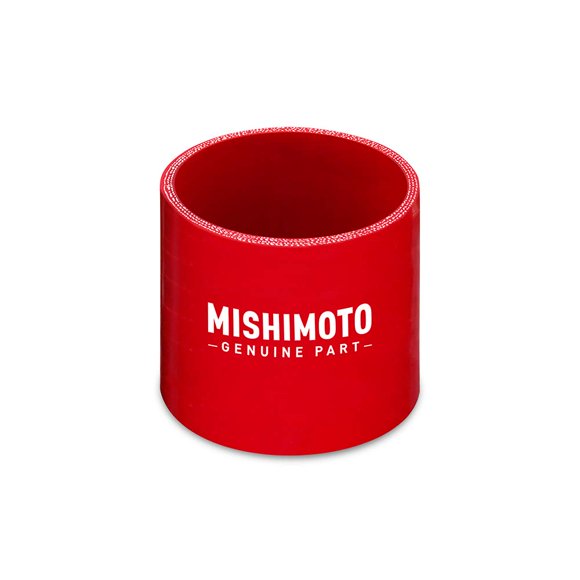 Acoplador Recto Mishimoto De 3"" Rojo