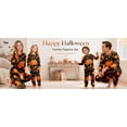thumbnail image 6 of Halloween Family Matching Pajamas Festive Sleepwear Holiday Loungewear Theme Party Nightwear Comfy House Wear Clothing Group Gathering Outfits Apparel Halloween Gifts Women M, 6 of 9