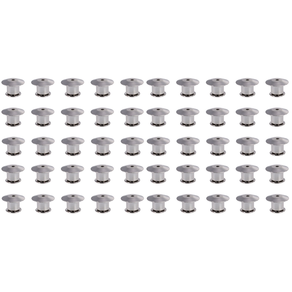 Pin Badge Clutch Backs Locking Clasp Lapel Metal Flathead Keepers Tie Tacks Locks Clasps