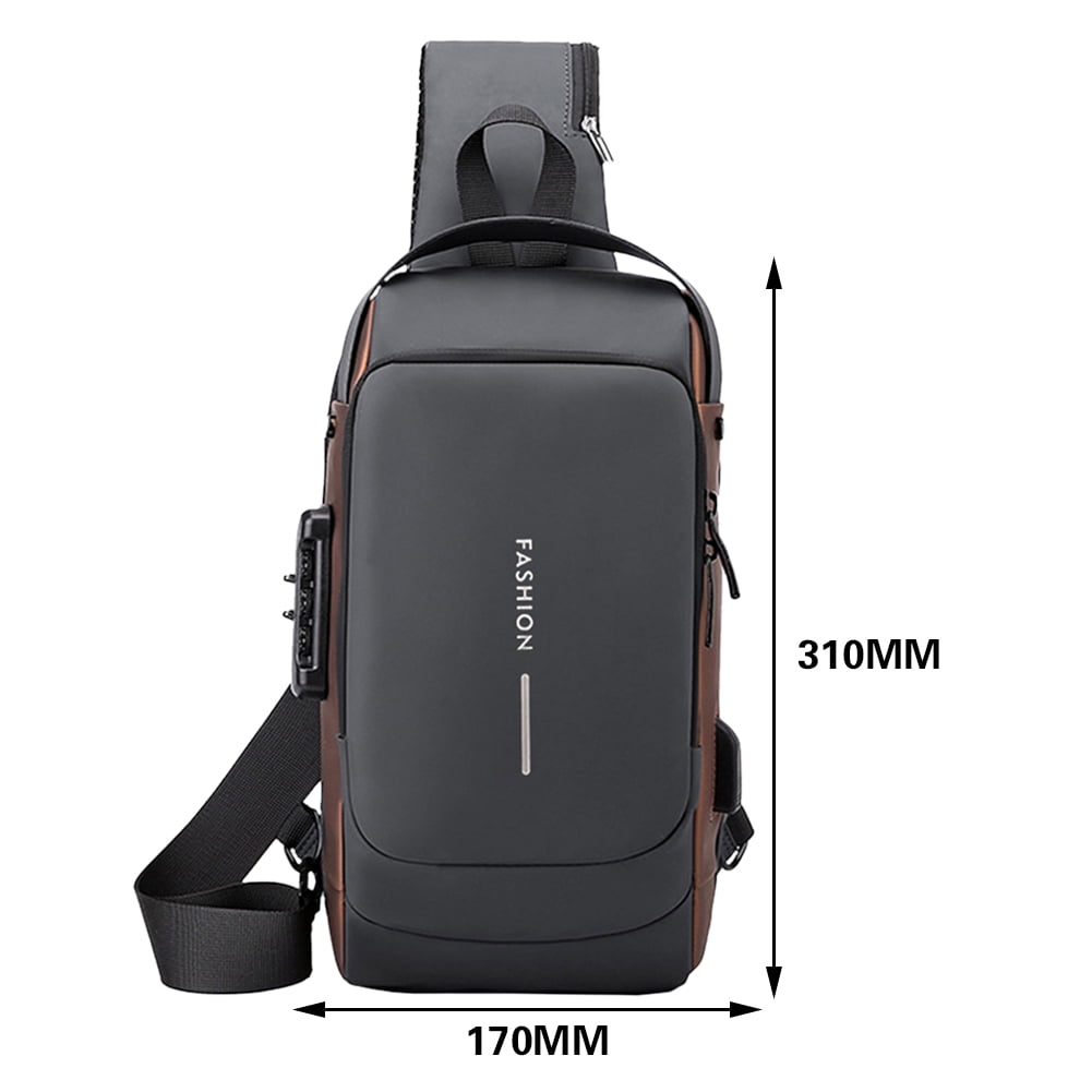 XB Sling Bags Crossbody Backpack Waterproof Women Men Travel Daypack Chest  Bag Outdoor Hiking Sports Bags 