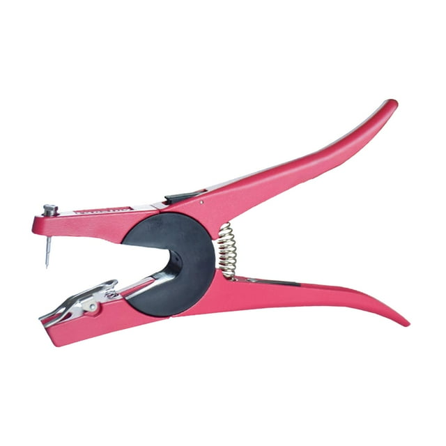 ear tags Pliers Ear Tags Installing tool for Cattle Farm Animal Red