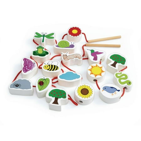 UPC: 0191487019583 | Excellerations Chunky Lacing Garden Set – 17 Pieces