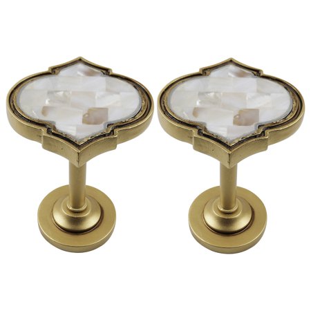 Urbanest Set Of 2 Moroccan Medallion Drapery Holdback Gold