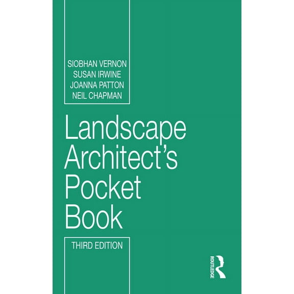 Routledge Pocket Books Landscape Architect's Pocket Book, (Paperback)